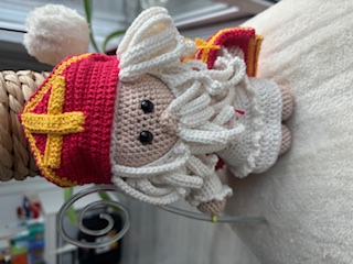 Gehaakte Sinterklaas